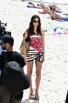 Cannes - Emily Ratajkowski Beach Photoshoot