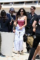 Cannes - Emily Ratajkowski Beach Photoshoot