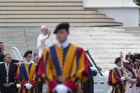 Pope Leo XIV First General Audience - Vatican