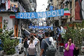 Naples Prepares for Historic 4th Football Championship Victory - Italy