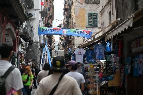 Naples Prepares for Historic 4th Football Championship Victory - Italy
