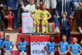 Naples Prepares for Historic 4th Football Championship Victory - Italy