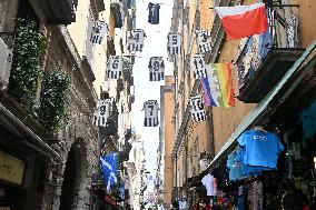 Naples Prepares for Historic 4th Football Championship Victory - Italy