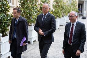 Members of Horizons and Independants meet with Prime Minister - Paris RL