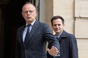 Members of Horizons and Independants meet with Prime Minister - Paris RL
