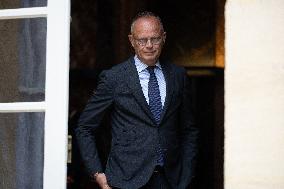 Members of Horizons and Independants meet with Prime Minister - Paris RL