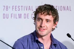 Cannes The History of Sound Press Conference NG