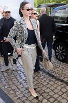 Cannes Amy May Jackson, Ed Westwick are spotted at Hotel Martinez MP