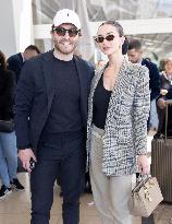 Cannes Amy May Jackson, Ed Westwick are spotted at Hotel Martinez MP