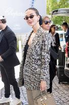 Cannes Amy May Jackson, Ed Westwick are spotted at Hotel Martinez MP