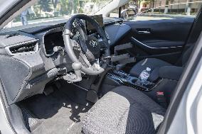 Vehicles customized for injured Ukrainian soldiers