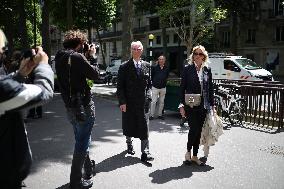 Daniel Bilalian Funeral - Neuilly-sur-Seine