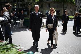 Daniel Bilalian Funeral - Neuilly-sur-Seine