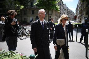 Daniel Bilalian Funeral - Neuilly-sur-Seine