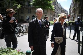 Daniel Bilalian Funeral - Neuilly-sur-Seine