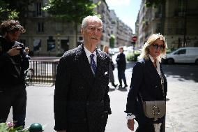Daniel Bilalian Funeral - Neuilly-sur-Seine