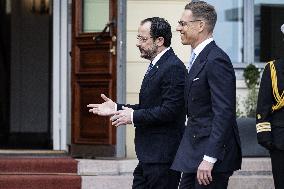 President of Cyprus visiting Finland