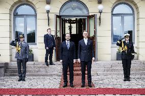 President of Cyprus visiting Finland