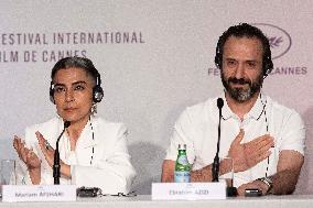 Cannes - Un Simple Accident Press Conference
