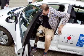 Official handover of adapted vehicles for inclusive driving schools in Kyiv