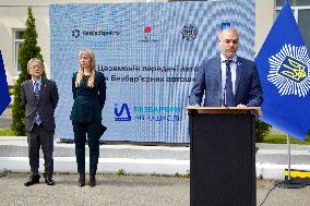 Official handover of adapted vehicles for inclusive driving schools in Kyiv