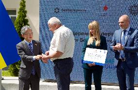 Official handover of adapted vehicles for inclusive driving schools in Kyiv