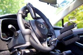 Official handover of adapted vehicles for inclusive driving schools in Kyiv