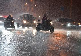 CCTV Issued Rainstorm Yellow Alert