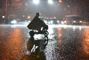 CCTV Issued Rainstorm Yellow Alert