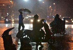 CCTV Issued Rainstorm Yellow Alert