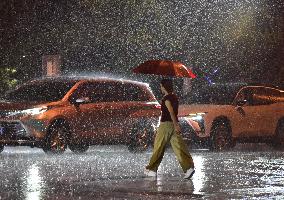 CCTV Issued Rainstorm Yellow Alert