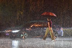 CCTV Issued Rainstorm Yellow Alert