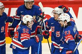 ICE HOCKEY WC USA-FINLAND