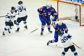 ICE HOCKEY WC USA-FINLAND