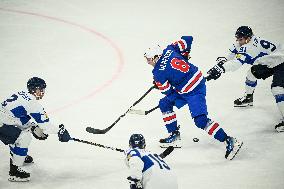 ICE HOCKEY WC USA-FINLAND