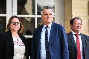 Meetings between PM Francois Bayrou and party leaders in Paris - FA