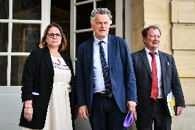Meetings between PM Francois Bayrou and party leaders in Paris - FA