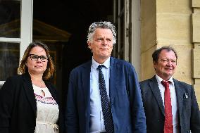 Meetings between PM Francois Bayrou and party leaders in Paris - FA