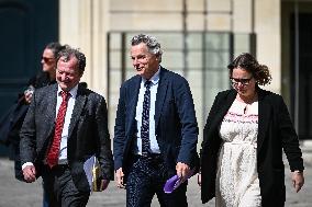 Meetings between PM Francois Bayrou and party leaders in Paris - FA