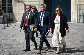 Meetings between PM Francois Bayrou and party leaders in Paris - FA
