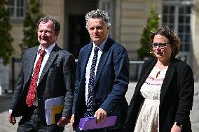 Meetings between PM Francois Bayrou and party leaders in Paris - FA