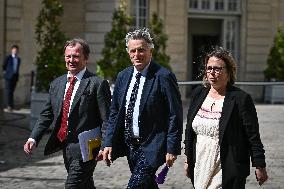 Meetings between PM Francois Bayrou and party leaders in Paris - FA