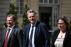 Meetings between PM Francois Bayrou and party leaders in Paris - FA