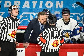 ICE HOCKEY WC USA-FINLAND