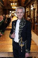 Raphael Gaillard Inducted Into The Academie Francaise - Paris