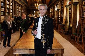 Raphael Gaillard Inducted Into The Academie Francaise - Paris