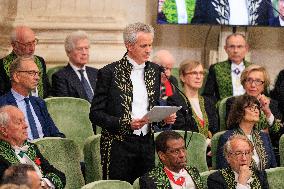 Raphael Gaillard Inducted Into The Academie Francaise - Paris