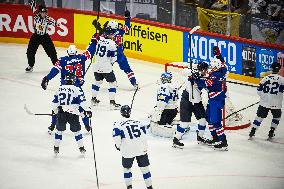 ICE HOCKEY WC USA-FINLAND