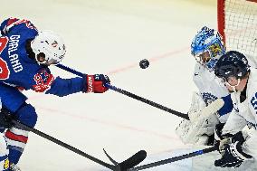 ICE HOCKEY WC USA-FINLAND