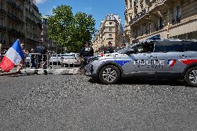 Demonstration By Taxi Drivers - Paris